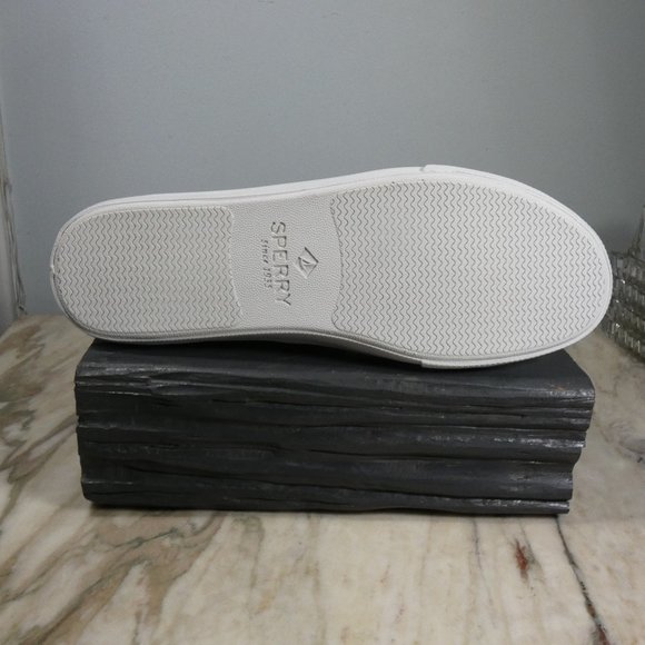 Sperry Men's Bahama II Boat Shoe, SW Grey/Navy, 11 M US - Picture 8 of 9